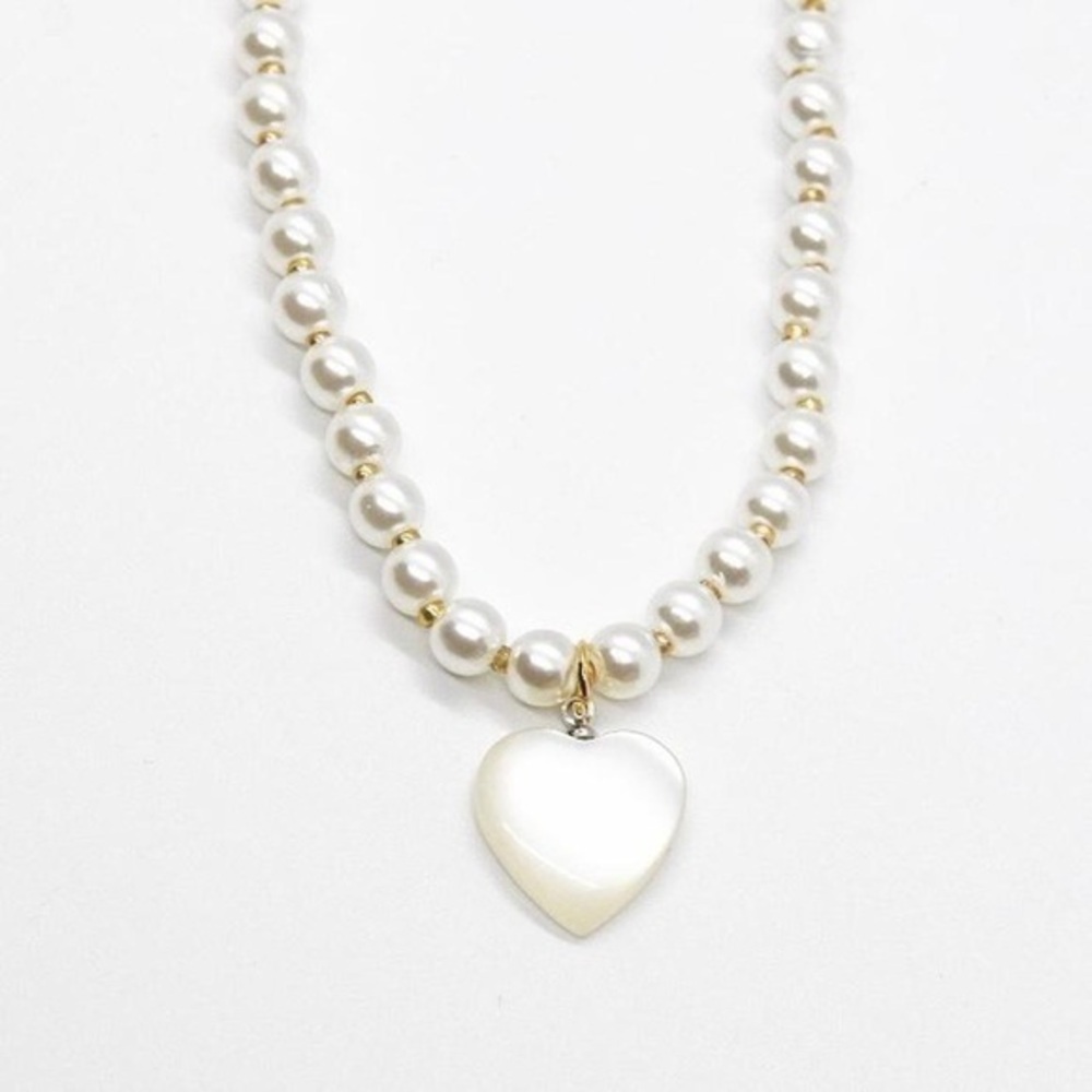 Beaded Pearl Necklace